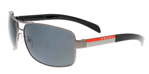 prada ps 54is|Prada Linea Rossa Polycarbonate Grey Rectangular Men's .